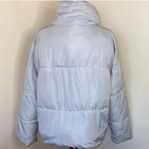 Weekender Mint Blue Quilted Puffer Jacket size M - Picture 4 of 5